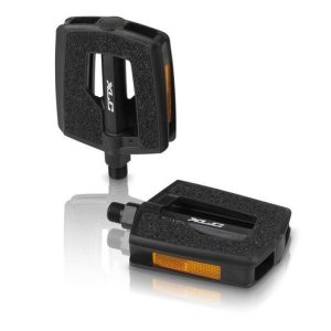 Xlc PEDAAL COMFORT GRIP PVC ZW STEL PDC09 Zwart