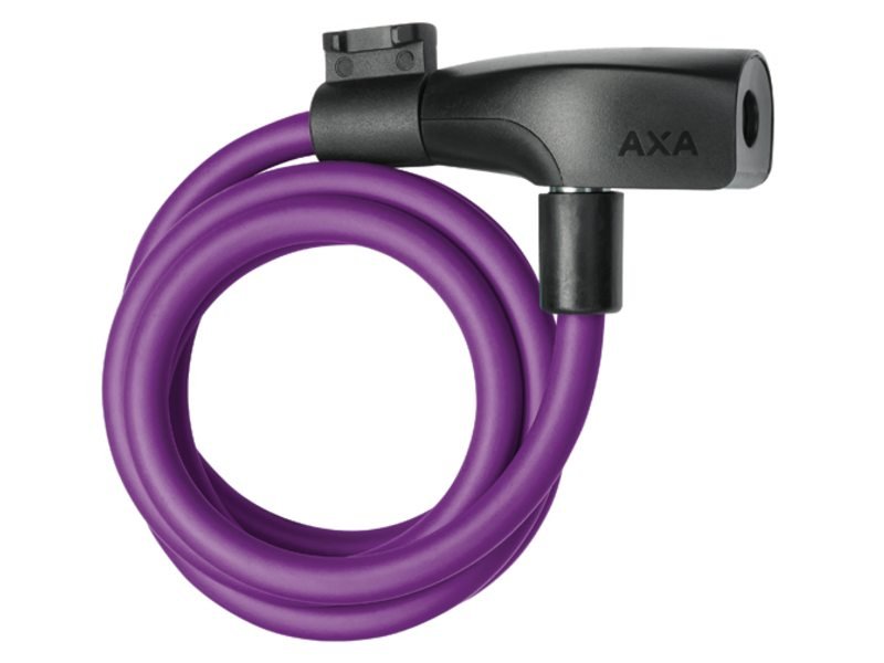 Axa SLOT KABEL RESOLUTE 120X8 M/HOUDER PA Royal Purple