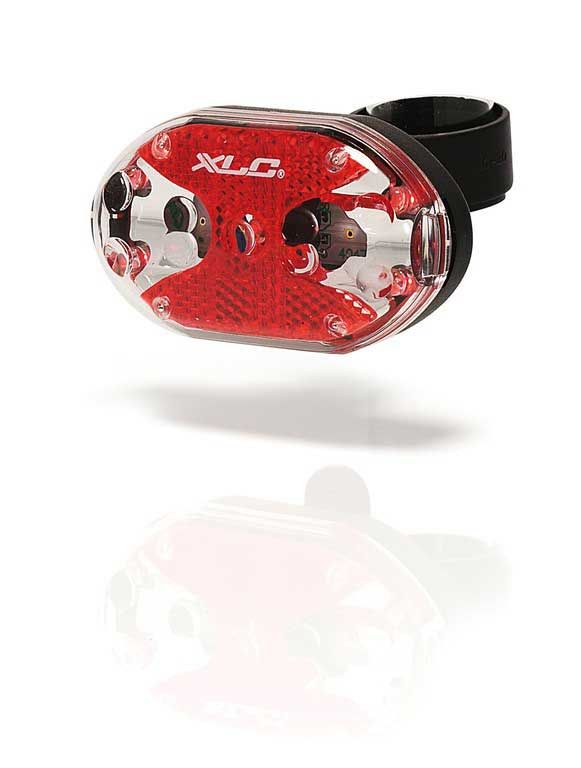 Xlc ACHTERLICHT THEBE 5 LED BATT ZW Zwart