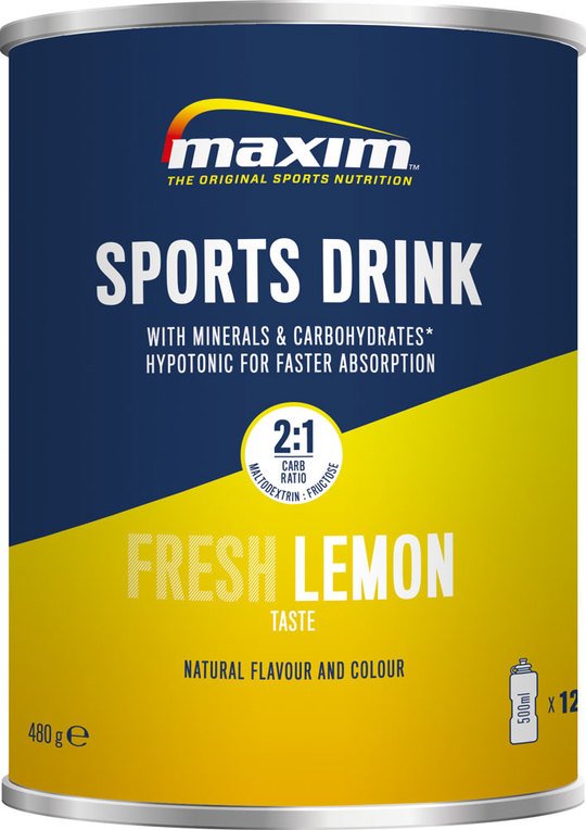 Maxim SPORTS DRINK FRESH LEMON 480GR