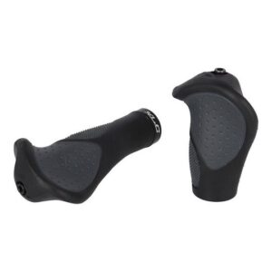 Xlc HANDVAT ERGO 135/92MM CF ZW/GRY STEL GRS22 Zwart/Grijs