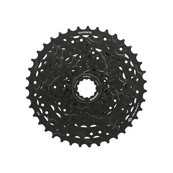 Shimano CASSETTE SH 10V CUES LG300 11-39 Zwart