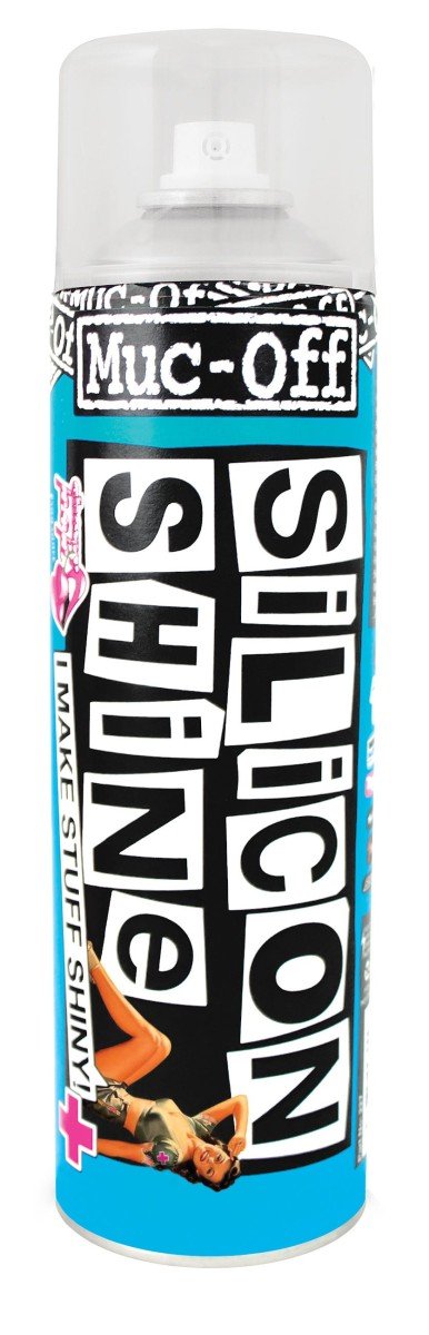 Muc Off SPRAY SILICONEN GLANS 500ML Black